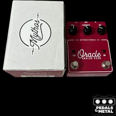 Mythos Pedals Oracle Analog Echo 2021 - Red - X18130 image 1