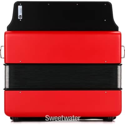 Hohner Compadre Diatonic Accordion - Keys of F/Bb/Eb - Red (CompadreFRDnd1) image 4