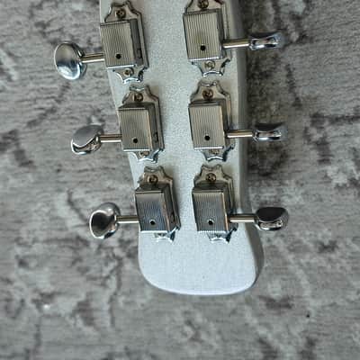 Silvertone 1303/U2 Reissue 2010s - Silverburst danelectro vintage image 9