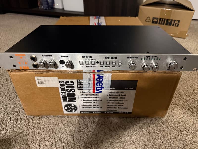 Dangerous Music D-BOX Monitor Controller and Summing Box 2006 - 2019 - Silver image 1