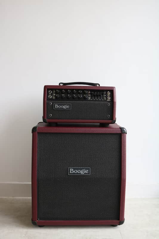 Mesa Boogie Mark Five: 25 Head & 1x12 Mini Recto Slant - Custom British Cabernet image 1