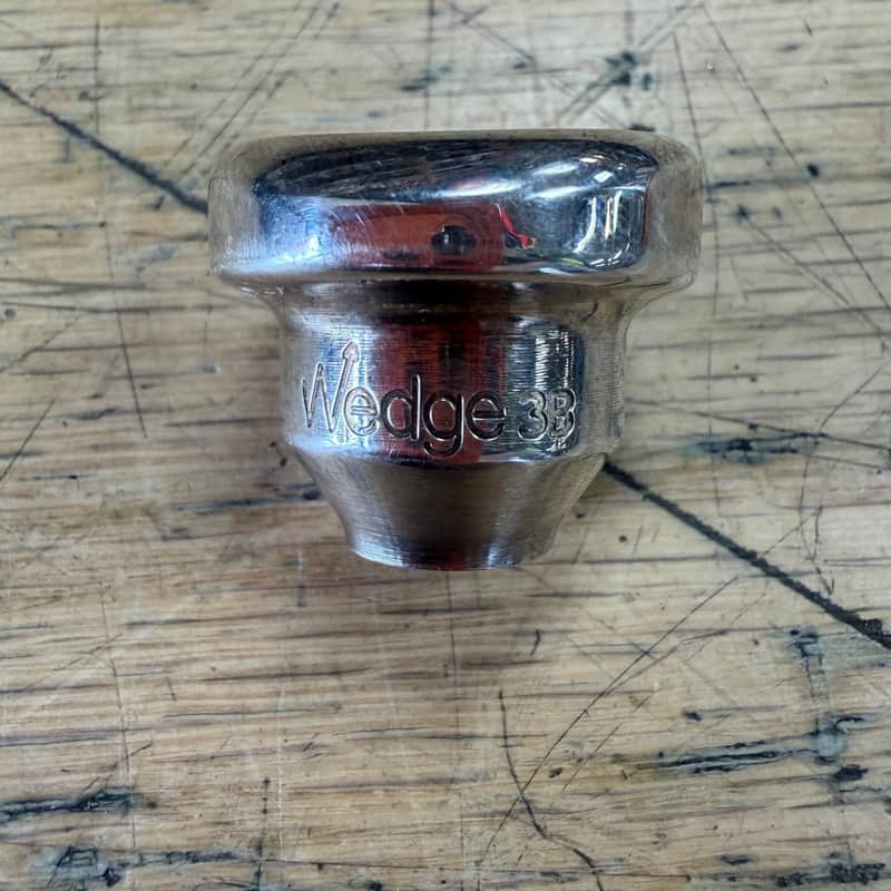 Used Wedge 3B Trumpet Mouthpiece Top image 1