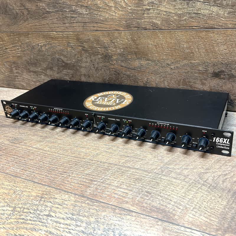 Revive Audio Modified: Dbx 166xl Dual Compressor, Limiter, Gate, Hot Rodded, W/Vca Upgrade image 1