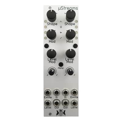 Michigan Synth Works uStreams II Eurorack Dual Dynamics Gate Module (Silver) image 1