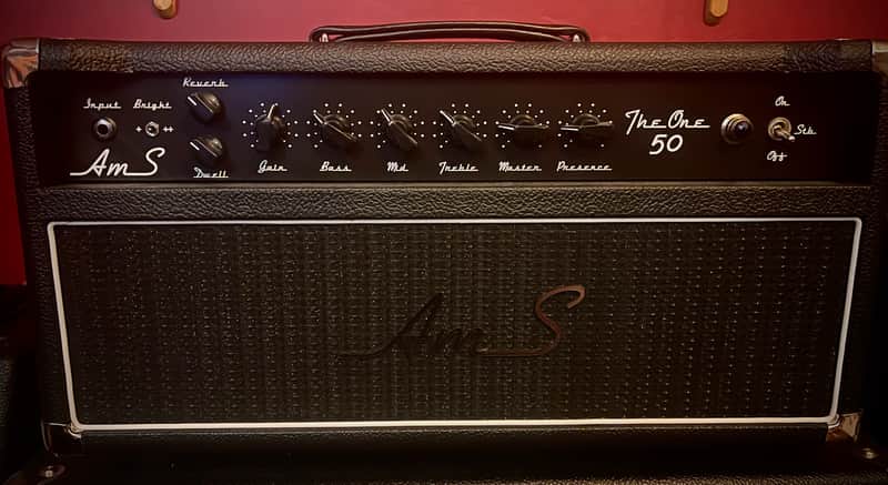 AMS Amplifiers The One 50 2026 - Black tolex image 1