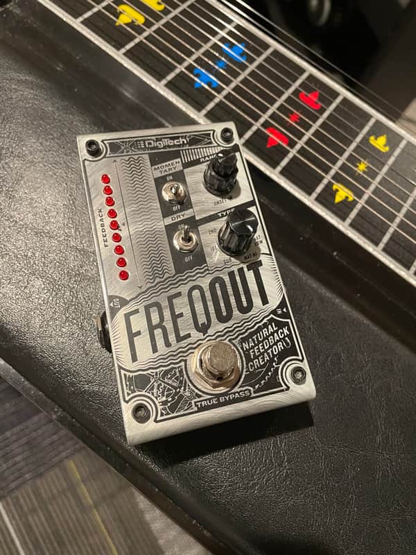 DigiTech FreqOut Natural Feedback Creator 2010s - Silver/Black image 1