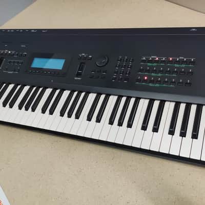 Yamaha SY99 Synthesizer 1991 Black 76-Keys - Hybrid FM/AFM & AWM2 Synthesis 32-Voice Workstation