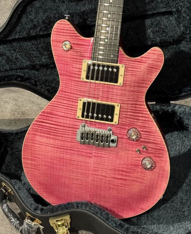 T's Guitars Arc-STD 24 Trans Pink[Made in Japan] | Reverb