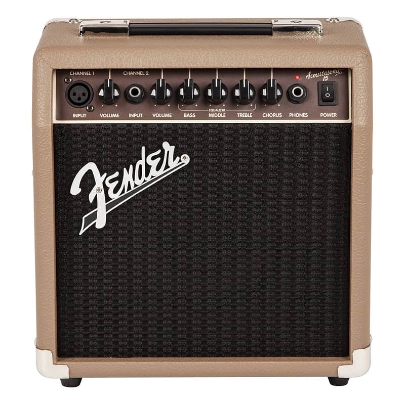 Fender Acoustasonic 15 -15-Watt Acoustic Guitar Amp image 1