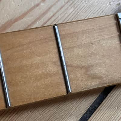 Fender Squier Telecaster Custom Tele Electric Guitar Neck 2003 22 Fret Maple image 8