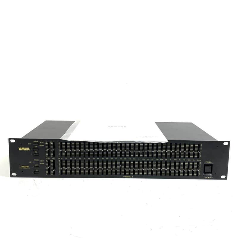Yamaha Q2031B Dual-Channel Graphic Equalizer 2010s - Black - TGHM image 1