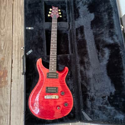 PRS McCarty 1999 - Scarlet Red raspberry flame top electric guitar with case image 24