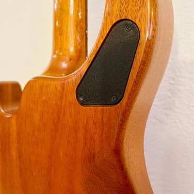 Washburn WMS Custom Shop USA Mahogany Body Set Neck with OHSC 1998 - Natural image 17