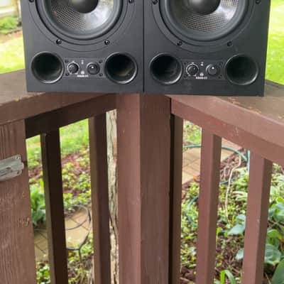 ADAM Audio A7X Active Nearfield Monitors (Pair) 2010s - Black image 1