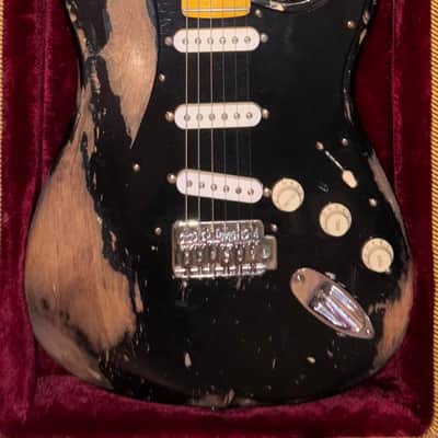 Early 2000’s Black Fender Stratocaster image 4