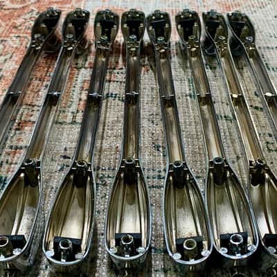 Tama Rockstar 90's Era Bass drum Lug Set (8) Good Condition image 5