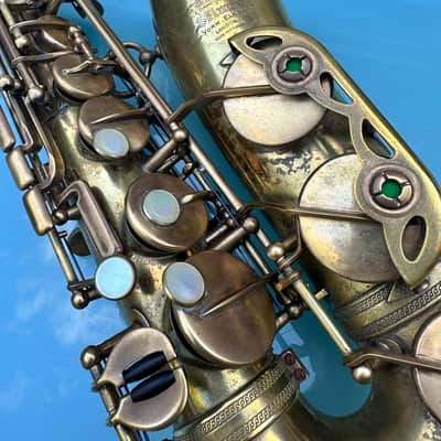 Selmer Alt sax 1954 - Lacquer image 5