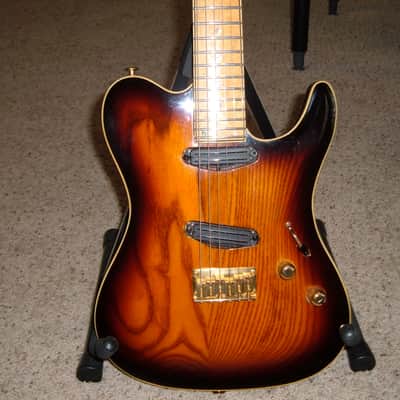Samick/Valley Arts SMX-2 Telecaster 1990 Sunburst image 5