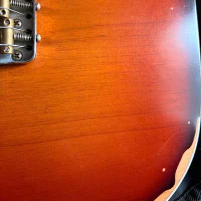 Fender Jason Isbell Signature Telecaster Custom 2021 - Present - Road Worn Chocolate Sunburst image 5