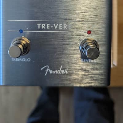 Fender Tre-Verb Tremolo/Reverb 2019 - Present - Blue image 1