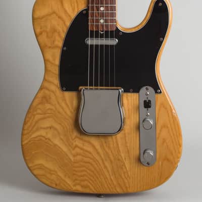 Fender  Telecaster Solid Body Electric Guitar (1981), ser. #S-853849, original black hard shell case. image 3