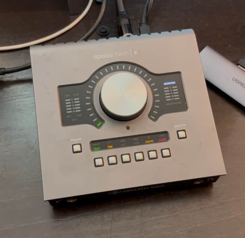 Universal Audio Apollo Twin X DUO Thunderbolt 3 Audio Interface 2019 - Present - Gray image 1