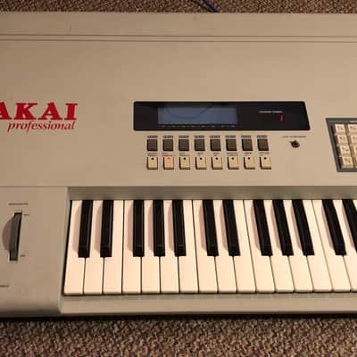 super rare Akai S1000KB MIDI Stereo Keyboard Digital Sampler Synthesizer Vintage Japan, Lotharek USB FLoppy SD Card Emulator image 5