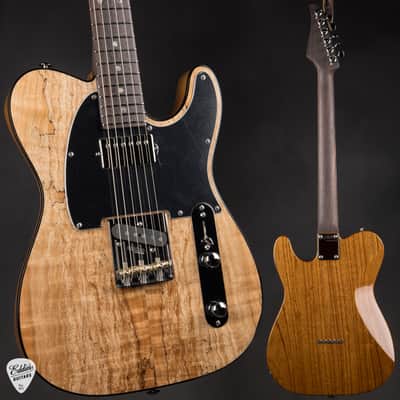 Suhr Classic T Roasted Swamp Ash/Spalted Maple - Natural image 1