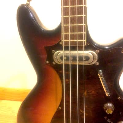 Vintage-Framus-strato-star-bass-1960's-German-awesome-refinished-neck-RARE, image 7