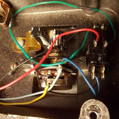 1967 Vox Clyde McCoy Script Wah Pedal with Original ICAR Pot,bag SOUNDS PERFECT! image 18