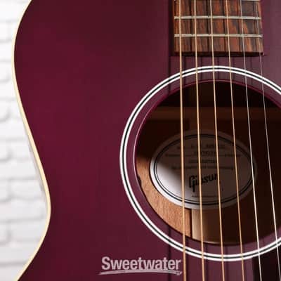 Gibson Acoustic L-00 Special Acoustic-electric Guitar - Wine Red (L00SpWRd1) image 6