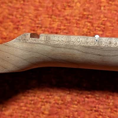 Warmoth Roasted Flame Maple Strat Neck w/Stainless image 7