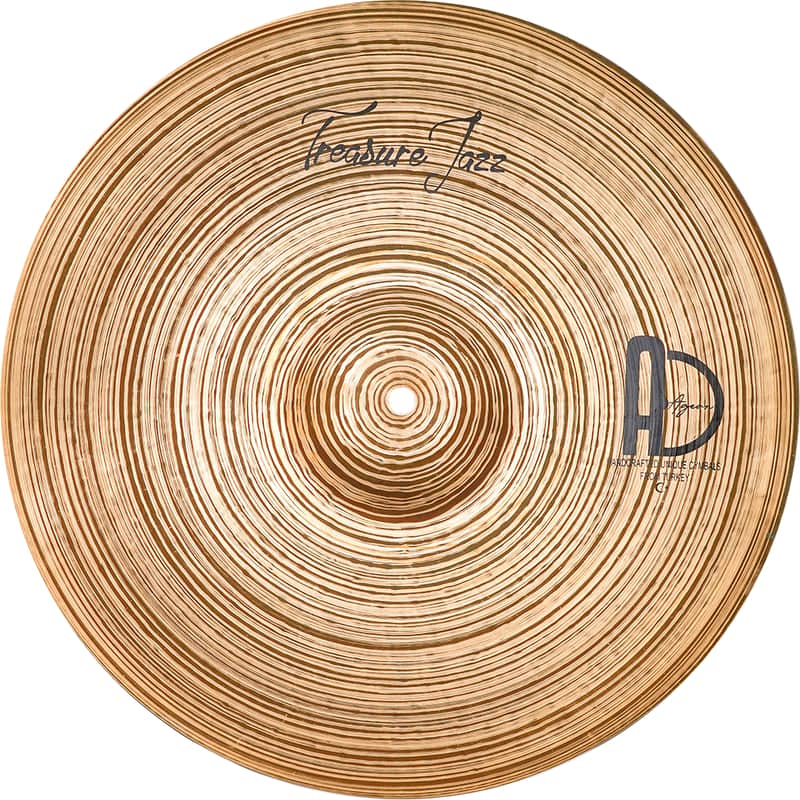 Agean Cymbals 19" Treasure Jazz Medium Thin Crash image 1