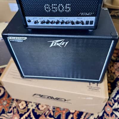 Peavey Amp Stack 6505 MH & 112- 6 1x12” Cab 2025 - Black image 5