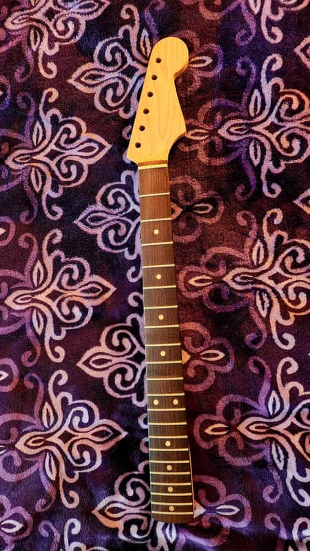Musikraft  Strat  59 Reissue - Natural Finish Maple Brazilian Rosewood Fretboard image 1