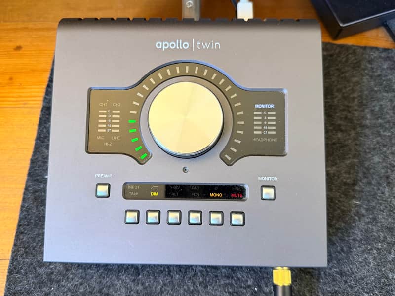 Universal Audio Apollo Twin SOLO MKII Thunderbolt Audio Interface image 1