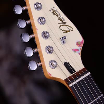 Cream Over Paisley HH Strat by Dhatarattha image 7