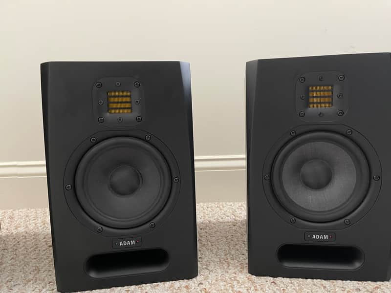 ADAM Audio F5 Active Nearfield Monitors (Pair)- Black image 1