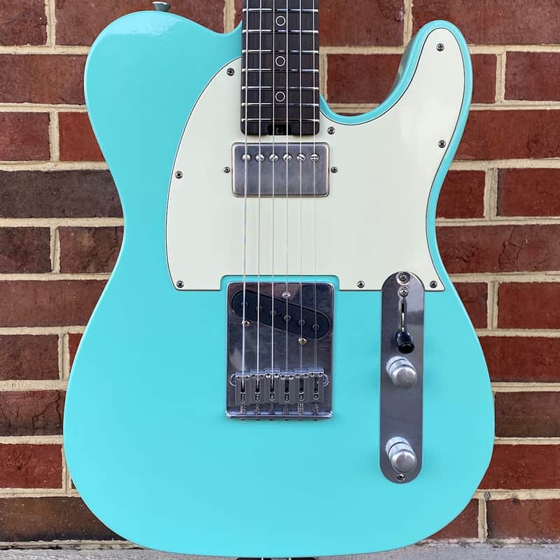 Schecter USA Custom Shop Nick Johnston PT, Atomic Green, Wenge Neck, Macassar Ebony Fretboard image 1