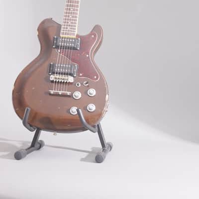 Mosrite of California  Blues Bender 1970 Brown image 6