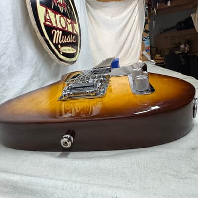 Fender 2016 Limited Special Edition American Standard Telecaster Figured Neck Guitar with Case 2015 - Cognac Burst / Rosewood fingerboard image 18