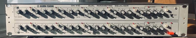 Klark-Teknik DN410 Dual Channel 2x5 Band Parametric Equalizer image 1
