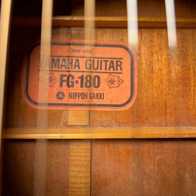 1969 Yamaha FG-180 image 5