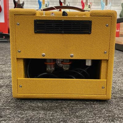 Fender '57 Custom Champ Hand-Wired Electric Guitar Tube Combo Amplifier, 5W, Tweed image 4