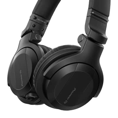 Pioneer DJ HDJ-CUE1BT Black BT Headphones + Hanger Clamp image 2