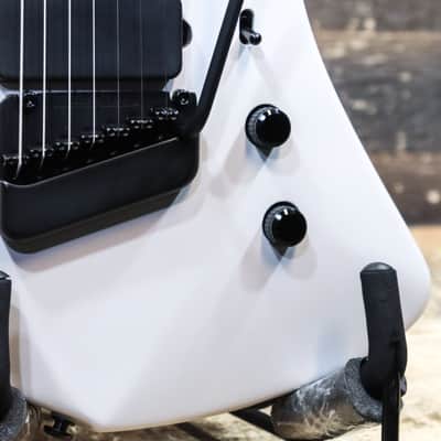 Ernie Ball Music Man Kaizen 7-String Chalk White Multi-Scale Electric Guitar w/Case image 8