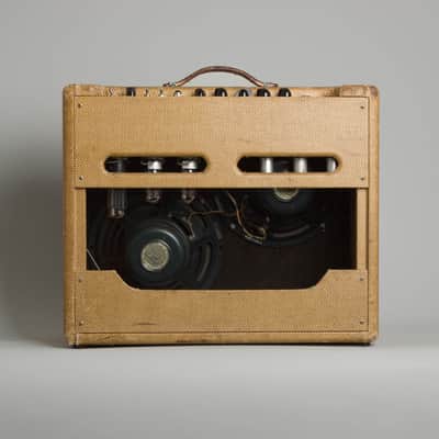 Fender  Super 5E4 Tube Amplifier (1955), ser. #B-00129. image 2