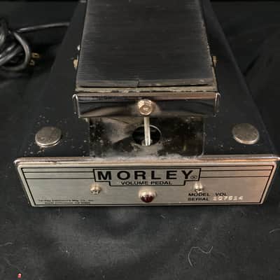Tel Ray Morley VOL Volume Pedal 1980's - Chrome - Very Clean image 1