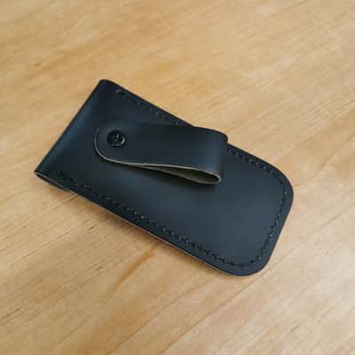 Hohner HH30 Leather Harp/Harmonica Case - Black image 2
