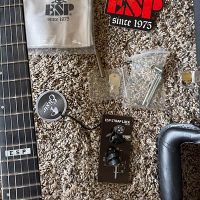 ESP E-II M-II Neck Through 2023 - Present - Snow White image 8